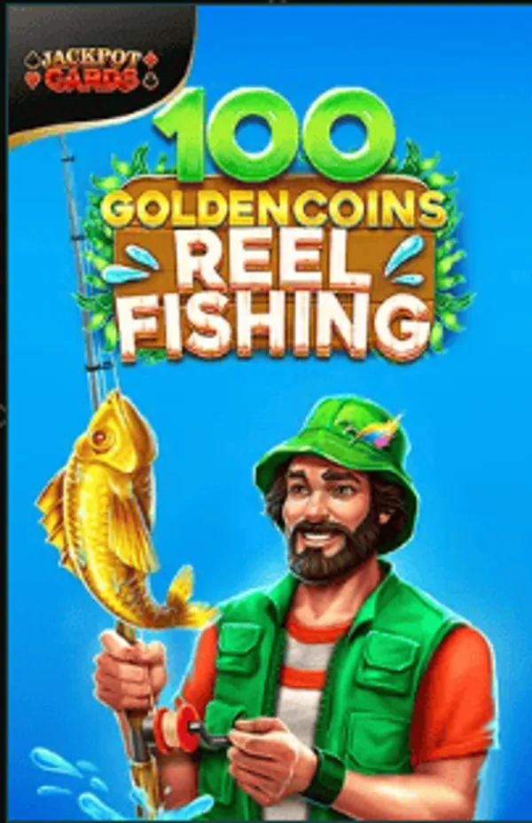 100 goldencoins reel fishing