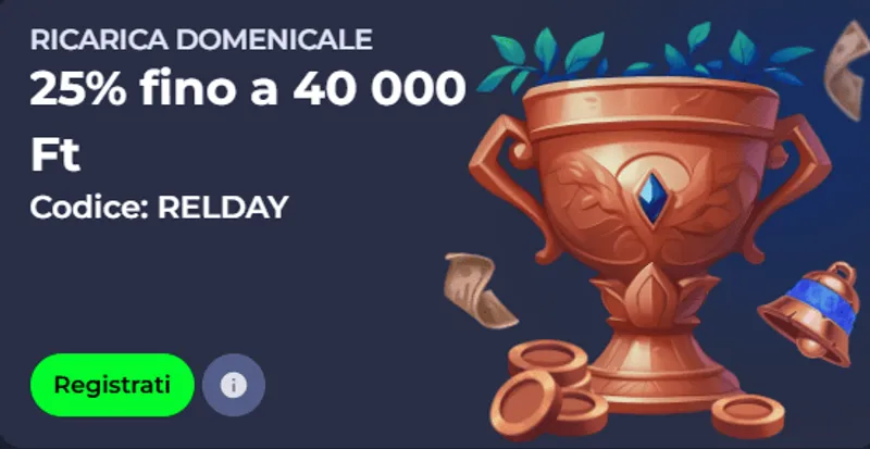 Ricarica domenicale 25 fino a 40000 ft codice relday (1)